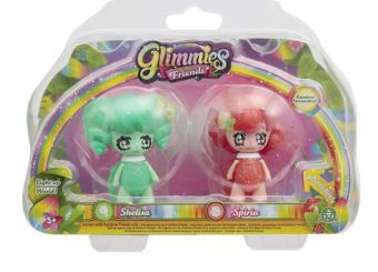 Glimmies Rainbow Friends 2pk - Shelisa og Spiria