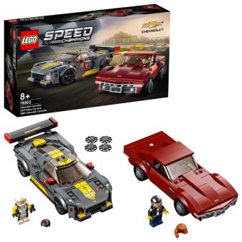 LEGO Speed Champions - Chevrolet Corvette C8.R og 1968 Chevrolet Corvette 76903