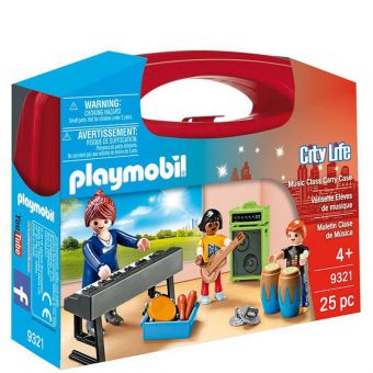 Playmobil City Life - Musikk-kasse i koffert 9321
