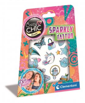 Clementoni Crazy Chic Tatovering - Glitter