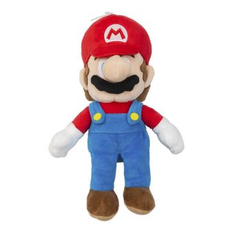 Super Mario Plysjbamse 25 cm - Mario