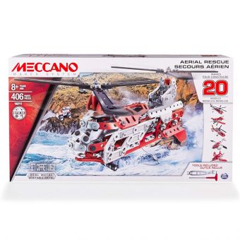 Meccano 20 modeller i 1 - Fly og helikopter