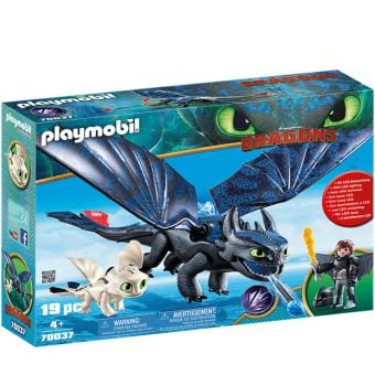 Playmobil Dragerytterne - Hikken og Tannlaus med babydrage 70037