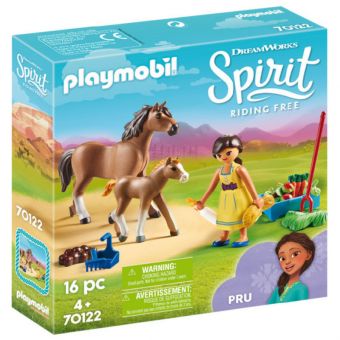Playmobil Spirit - Pru med hest og føll 70122