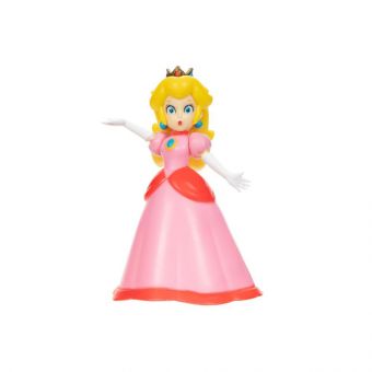 Nintendo Super Mario Figur 6,5cm - Prinsesse Peach