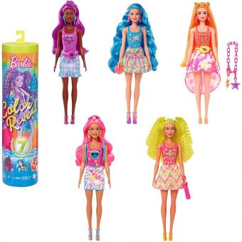 Barbie Color Reveal Dukke - Neon Tie-Dye 