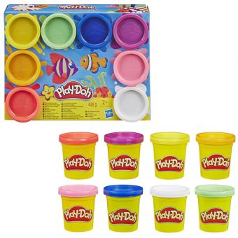 Play-Doh 8 pakning - Regnbue