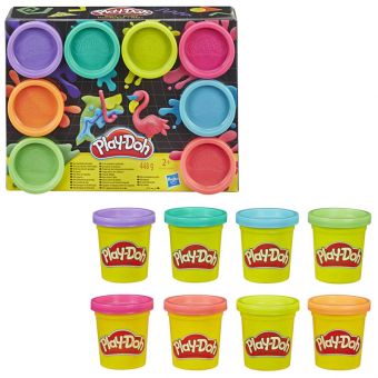 Play-Doh 8 Pakning - Neon