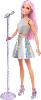 Barbie Karrieredukke m/ tilbehør - Popstjerne