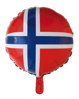 Folie ballong 46cm- Norge