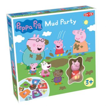 Peppa Gris Mud Party brettspill