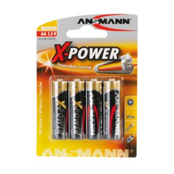 X- Power AA Batteri 4-pakning