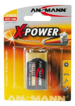 Ansmann X-Power 9V Batteri