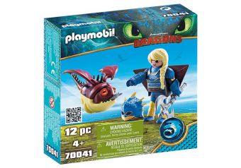 Playmobil Dragerytterne - Astrid med flydrakt og Mathue 70041