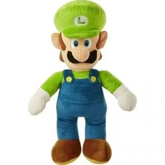 Nintendo Super Mario Jumbo Plysjbamse 51cm - Luigi