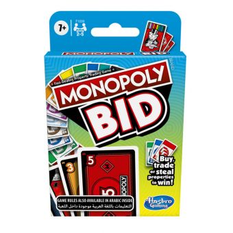 Monopoly Bid Kortspill