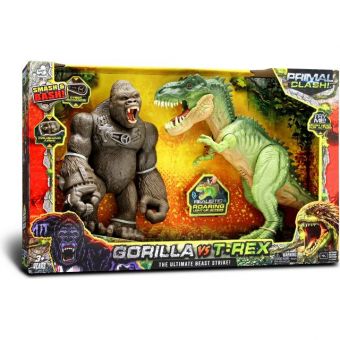 Primal Clash - Gorilla vs T-Rex