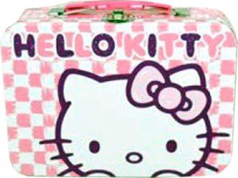 Matboks Metall - Hello Kitty Rosa