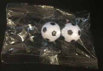 Ekstra ball til fotballspill (2 stk)
