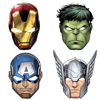 Marvel Avengers Masker 6 stk