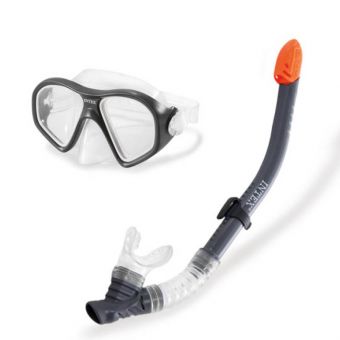 Intex Reef Rider Dykkermaske med Snorkel - Svart