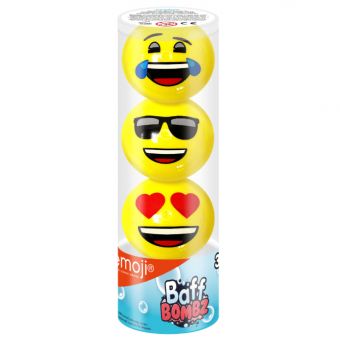 Emoji Bath Bombz 3 stk