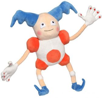 Pokémon Poserbar Plysjfigur - Mr.Mime