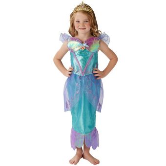 Disney Prinsesse kostyme - Ariel 3-4 år (92-104 cm)