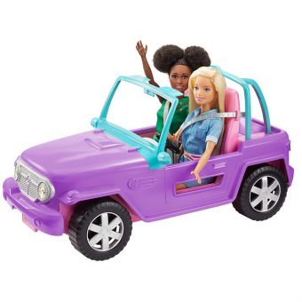 Barbie Bil - Lilla Jeep 2-seter 33 cm