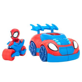 Marvel Spidey og hans fantastiske venner lekebil - 2-i-1 Web Strike