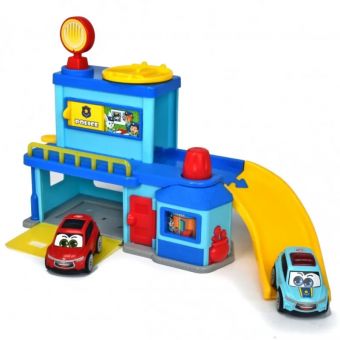 Dickie Toys ABC - Happy Politistasjon med 2 biler