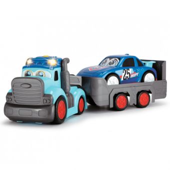 Dickie Toys ABC Lastebil og bil med lyd og lys