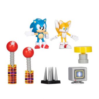 Sonic the Hedgehog figurer 6 cm - Sonic & Tails