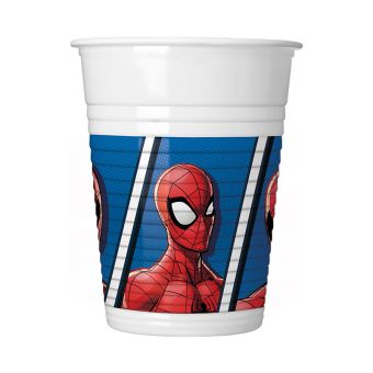 Marvel Spider-Man Plastkopper 2 dl - 8 stk