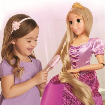 Disney Prinsesse - Playdate Dukke 80 cm - Rapunzel
