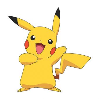 Veggdekor Klistremerker 75x71cm - Pokémon Pikachu