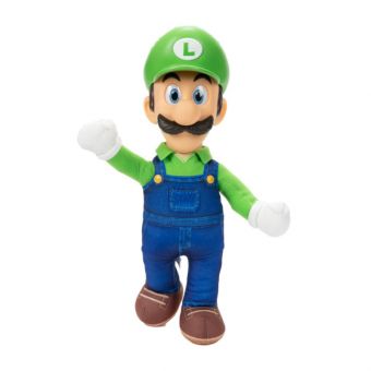 Nintendo Super Mario Movie Plysjbamse 38cm - Luigi
