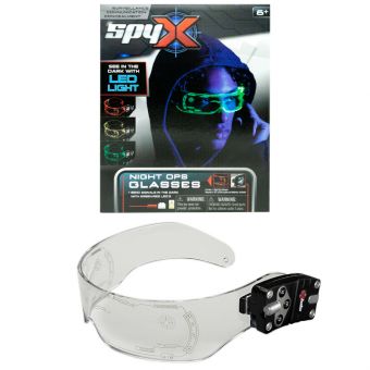 SpyX Spionutstyr - Night Ops Briller m/ lys