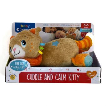 Clementoni Baby Cuddle & Calm Plysjdyr - Katt