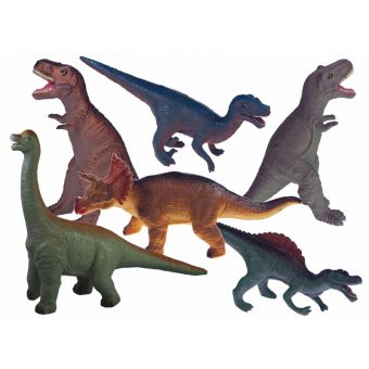 Soft Touch Figur 32-37cm (assortert) - Dinosaurer
