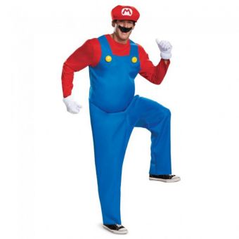 Super Mario kostyme voksen
