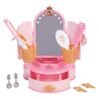 Disney Prinsesse Style Collection Sminkespeil med 8 tilbehør