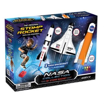 Stomp Rocket i Skum 3-Pakning - NASA Collection