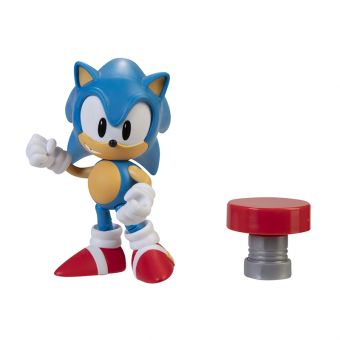 Sonic the Hedgehog figur 10 cm med tilbehør - Sonic