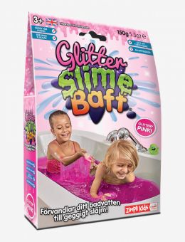 Glibbi Glitter Slime Baff rosa/lilla assortert