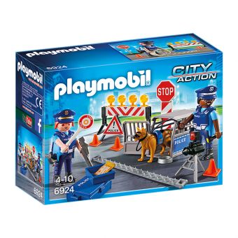 Playmobil City Action - Politiveisperring 6924