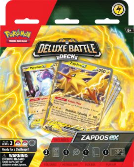 Pokémon Deluxe Battle Deck - Zapdos Ex