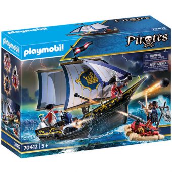 Playmobil Pirates - Rødfrakkenes Karavell 70412