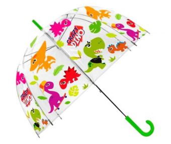 Paraply med dinosaur motiv