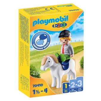 Playmobil 123 - Gutt og Ponny 70410